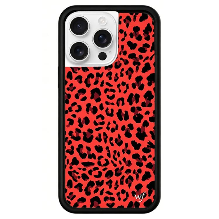 Custodia TPU con motivo WildFlow per iPhone 16