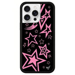 Custodia TPU con motivo WildFlow per iPhone 16