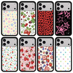 Custodia TPU con motivo WildFlow per iPhone 16