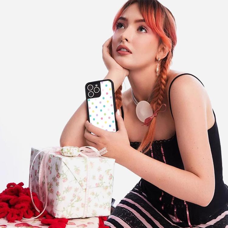 Custodia TPU con motivo WildFlow per iPhone 16