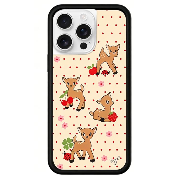 Custodia TPU con motivo floreale per iPhone 16