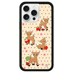 Custodia TPU con motivo floreale per iPhone 16