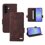Custodia in pelle con chiusura magnetica per Galaxy A57, A37 e A27 5G
