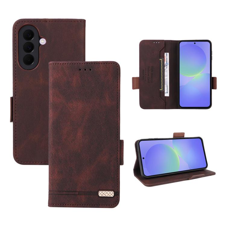 Custodia in pelle con chiusura magnetica per Galaxy A57, A37 e A27 5G