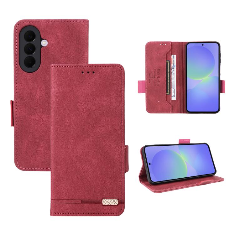 Custodia in pelle con chiusura magnetica per Galaxy A57, A37 e A27 5G