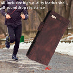 Custodia in pelle con chiusura magnetica per Galaxy A57, A37 e A27 5G