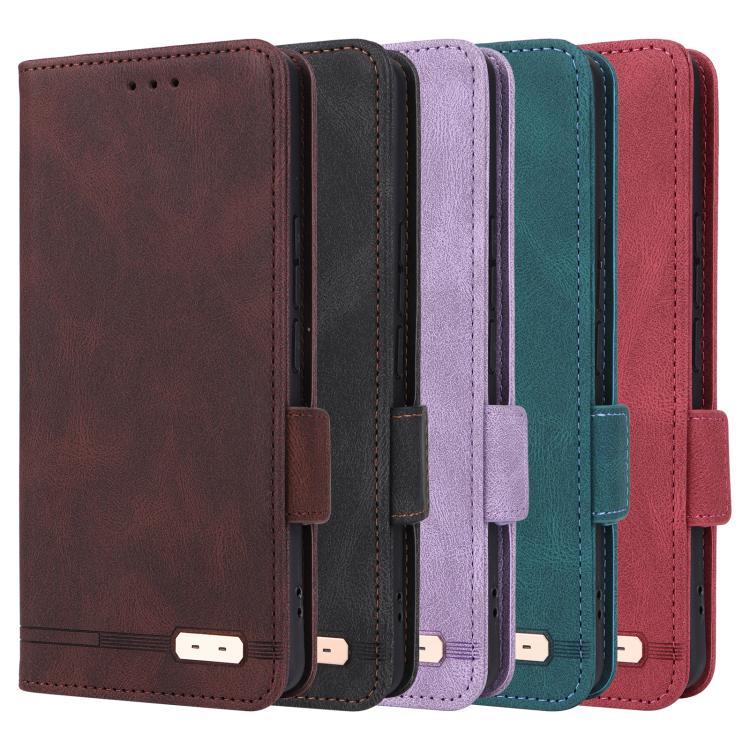 Custodia in pelle con chiusura magnetica per Galaxy A57, A37 e A27 5G