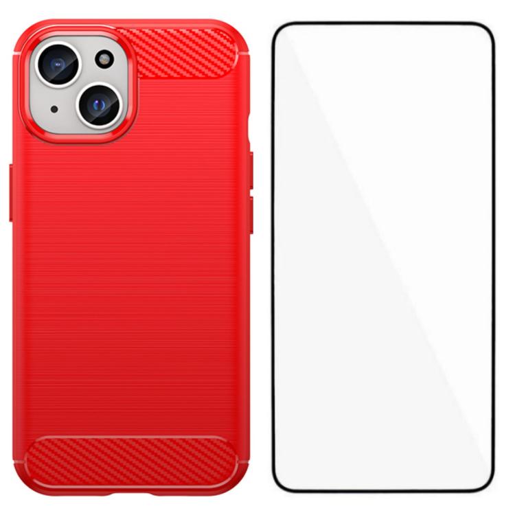 Custodia TPU antiurto con pellicola per iPhone 13
