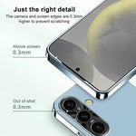 Custodia acrilico satinato galvanizzato per Galaxy S26+, S26 Ultra e S26 5G