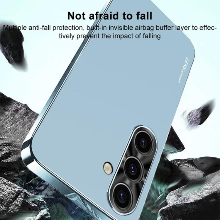 Custodia acrilico satinato galvanizzato per Galaxy S26+, S26 Ultra e S26 5G