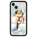 Custodia TPU con motivo WildFlow per iPhone 15 Plus
