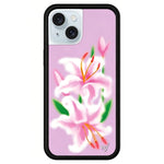Custodia TPU con motivo WildFlow per iPhone 15 Plus