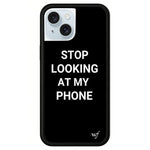 Custodia TPU con motivo WildFlow per iPhone 15 Plus