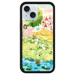 Custodia TPU con motivo WildFlow per iPhone 15 Plus