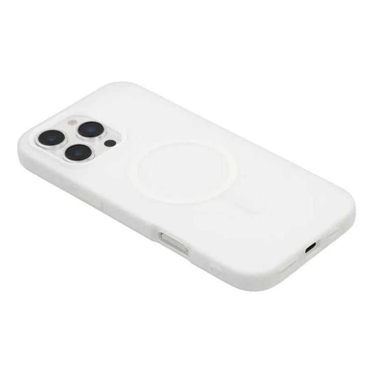 Custodia magnetica opaca Macarons per iPhone 16 Pro Max