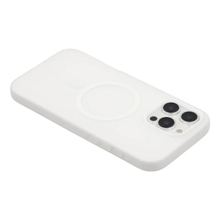 Custodia magnetica opaca Macarons per iPhone 16 Pro Max