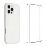 Custodia magnetica opaca Macarons per iPhone 16 Pro Max