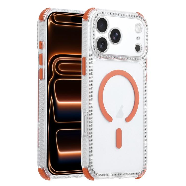 Custodia magnetica antiurto 2 in 1 per iPhone 17 Pro Max