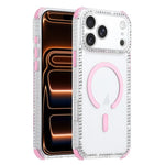 Custodia magnetica antiurto 2 in 1 per iPhone 17 Pro Max