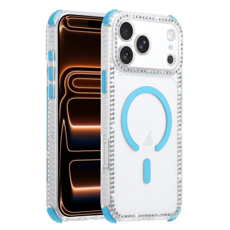 Custodia magnetica antiurto 2 in 1 per iPhone 17 Pro Max