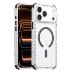 Custodia magnetica antiurto 2 in 1 per iPhone 17 Pro Max