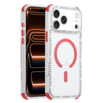 Custodia magnetica antiurto 2 in 1 per iPhone 17 Pro Max