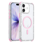 Custodia magnetica antiurto 2 in 1 per iPhone 17 Pro Max