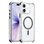 Custodia magnetica antiurto 2 in 1 per iPhone 17 Pro Max