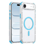 Custodia magnetica antiurto 2 in 1 per iPhone 17 Pro Max