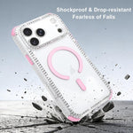 Custodia magnetica antiurto 2 in 1 per iPhone 16 Pro Max