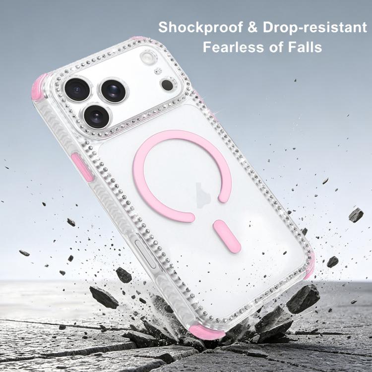 Custodia magnetica antiurto 2 in 1 per iPhone 16 Pro Max
