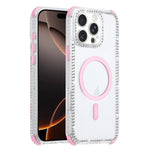 Custodia magnetica antiurto 2 in 1 per iPhone 16 Pro Max
