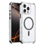 Custodia magnetica antiurto 2 in 1 per iPhone 16 Pro Max