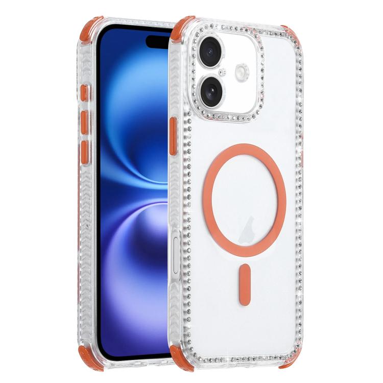 Custodia magnetica antiurto 2 in 1 per iPhone 16 Pro Max