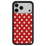 Custodia TPU WildFlow Red Star per iPhone 17 Pro Max