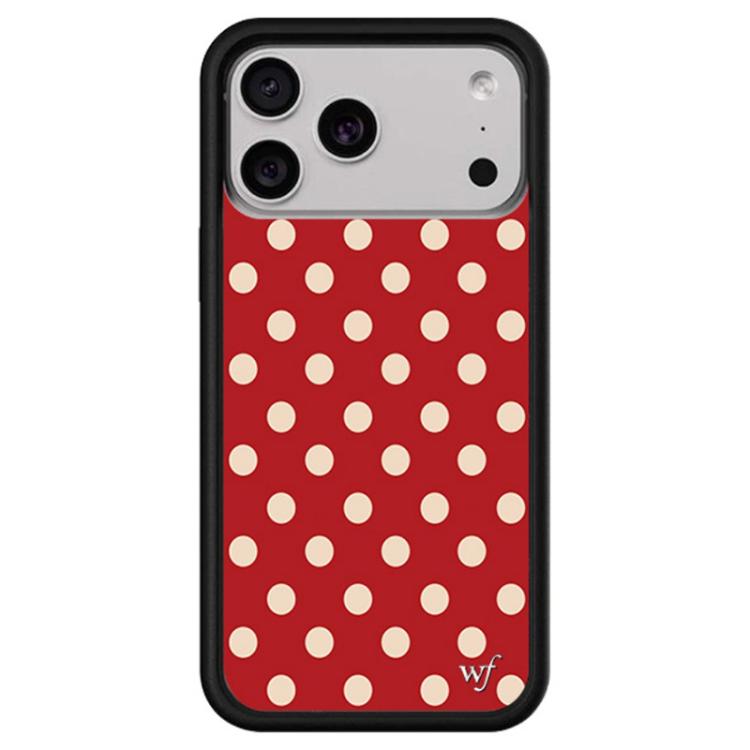 Custodia TPU WildFlow Red Star per iPhone 17 Pro Max