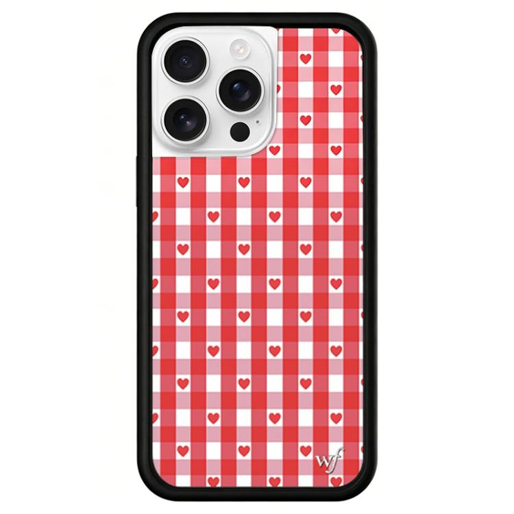 Custodia TPU WildFlow Red Star per iPhone 16 Pro Max