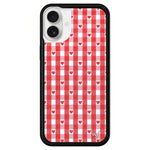 Custodia TPU WildFlow Red Star per iPhone 16 e 15 Pro