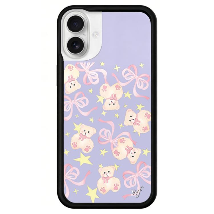 Custodia TPU WildFlow Red Star per iPhone 16 e 15 Pro