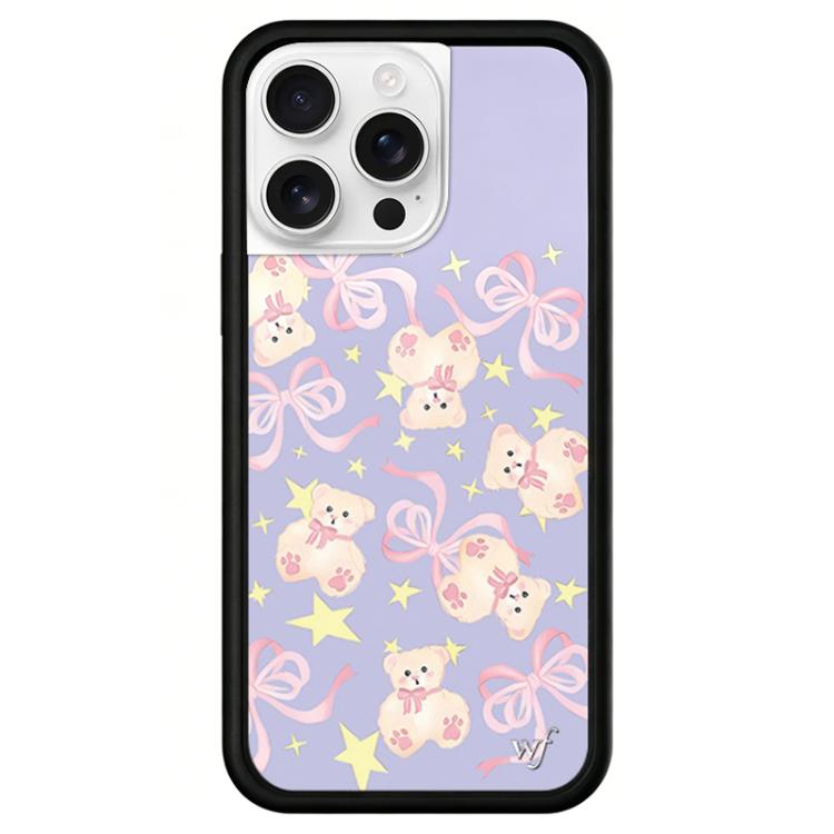 Custodia TPU WildFlow Red Star per iPhone 16 e 15 Pro