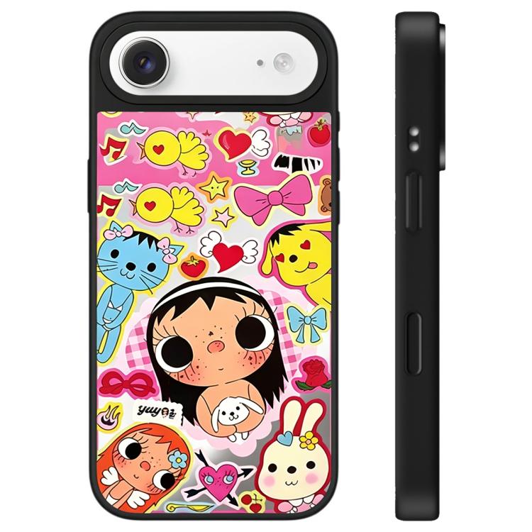 Custodia TPU con specchio e pulsante per iPhone Air