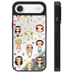 Custodia TPU con specchio e pulsante per iPhone Air