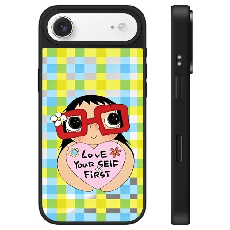 Custodia TPU con specchio e pulsante per iPhone Air