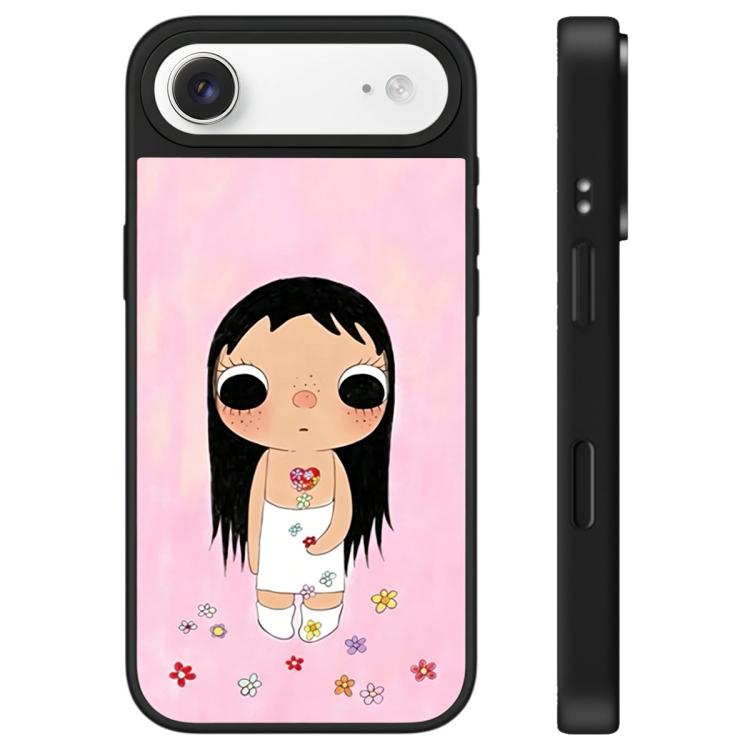 Custodia TPU con specchio e pulsante per iPhone Air