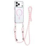 Custodia magnetica antiurto con cordino per iPhone 17 Pro Max
