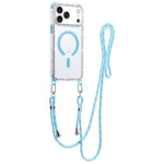 Custodia magnetica antiurto con cordino per iPhone 17 Pro Max