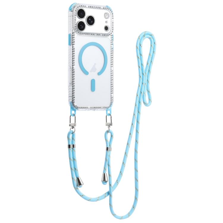 Custodia magnetica antiurto con cordino per iPhone 17 Pro Max