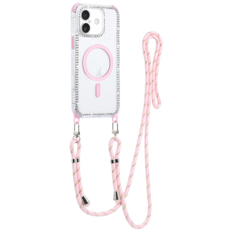 Custodia magnetica antiurto con cordino per iPhone 17 Pro Max