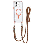 Custodia magnetica antiurto con cordino per iPhone 17 Pro Max