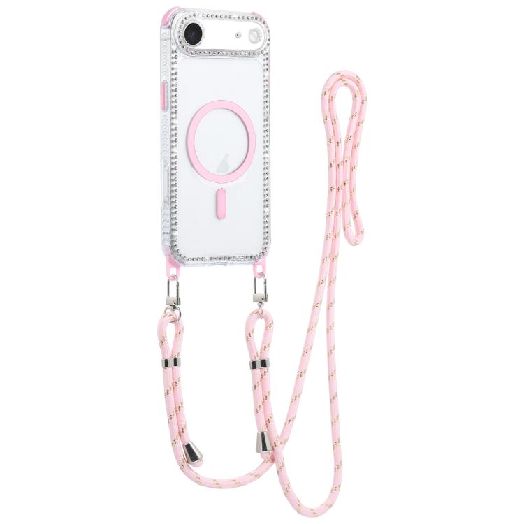 Custodia magnetica antiurto con cordino per iPhone 17 Pro Max